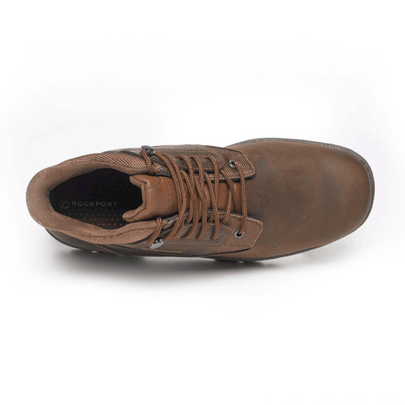 New Mens Tan Rockport Treeline Hike Plain Toe Boot main image 5